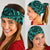 Polynesian Plumeria Tattoo Turquoise Unisex Bandana - Polynesian Pride