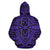 Hawaii Hoodie Polynesian Seamless Violet Pullover - Polynesian Pride