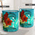 Kosrae State Laundry Basket - Tropical Flowers Style - Polynesian Pride