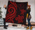 Chuuk Micronesian Premium Quilt - Red Tentacle Turtle - Polynesian Pride