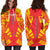 Marquesas Islands Hoodie Dress - Polynesian Tattoo Flag - Polynesian Pride