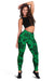 Polynesian Turtle Palm And Sea Pebbles Green Hawaii Women's Leggings AH - Polynesian Pride