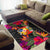 Tonga Area Rugs Hibiscus polynesian pattern - Polynesian Pride