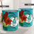 Niue Laundry Basket - Tropical Flowers Style - Polynesian Pride