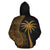 Marshall Islands Polynesian Hoodie Coconut Tree Gold - Polynesian Pride