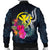 Hawaii Polynesian Men's Bomber Jacket - Tropical Flower - Polynesian Pride