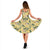 Hawaii Tropical Flamingo Yellow Midi Dress - Polynesian Pride