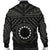 Cook Island Men's Bomber Jacket - Seal With Polynesian Tattoo Style ( Black) - Polynesian Pride