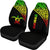 Hawaii Car Seat Covers - Polynesian Turtle Tattoo Reggae Curve - Polynesian Pride