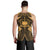 Samoa Polynesian Men's Tank Top - Samoa Gold Seal with Polynesian Tattoo - Polynesian Pride