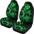 Wallis and Futuna Car Seat Covers - Green Tentacle Turtle - Polynesian Pride