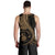 New Caledonia Men's Tank Top Kanaloa Tatau Gen NC (Gold) - Polynesian Pride