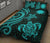 Nauru Quilt Bed Set - Turquoise Tentacle Turtle - Polynesian Pride