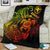 Hawaii Polynesian Premium Blanket - Vintage Polynesian Turtle (Reggae) - Polynesian Pride