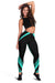 Hawaii Polynesian Leggings - Circle Style Turquoise - Polynesian Pride