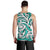 Polynesian Maori Ethnic Ornament Turquoise Hawaii Men's Tank Top - Polynesian Pride