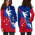 Samoa Hoodie Dress - Samoa Flag Coat Of Arms Coconut Tree K4 - Polynesian Pride