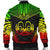 Marquesas Islands Polynesian Chief Men's Bomber Jacket - Reggae Version - Polynesian Pride