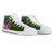 Palau High Top Shoes - Turtle Plumeria Banana Leaf Crest - Polynesian Pride