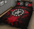 Cook Islands Polynesian Quilt Bed Set Hibiscus Red - Polynesian Pride