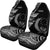 Pohnpei Car Seat Covers - Micronesian Pattern Flash Black - Polynesian Pride