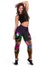 YAP Personalised Women's Leggings - Summer Hibiscus - Polynesian Pride