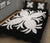 Hawaiian Quilt Bed Set Royal Pattern - Black And White - A2 Style - Polynesian Pride