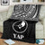 Yap Premium Blanket - Micronesian Black White Version - Polynesian Pride