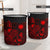 Northern Mariana Islands Laundry Basket - Polynesian Turtle Hibiscus Red - Polynesian Pride