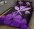 Hawaiian Kanaka Quilt Bed Set Hibiscus Polynesian Love Violet - Polynesian Pride