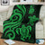 New Caledonia Premium Blanket - Green Tentacle Turtle - Polynesian Pride