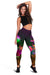 Nauru Personalised Women's Leggings - Summer Hibiscus - Polynesian Pride