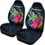 Pohnpei Micronesia Car Seat Covers - Tropical Flower - Polynesian Pride