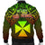 Polynesian Wallis and Futuna Men's Bomber Jacket - Reggae Vintage Polynesian Patterns - Polynesian Pride