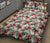 Tropical Palm Leaf White Quilt Bed Set - Polynesian Pride