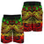 Guam Polynesian Men's Shorts - Reggae Shark Polynesian Tattoo - Polynesian Pride