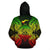 American Samoa Polynesian ll Over Hoodie Map Reggae - Polynesian Pride