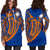 Marshall Islands Polynesian Women's Hoodie Dress - Tribal Tattoo - Polynesian Pride