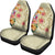 Hawaii Triple Marble Turtle Polynesian Hibiscus Car Seat Covers - AH - Benjamin Style - Beige Universal Fit Beige - Polynesian Pride