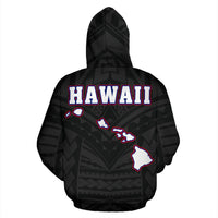 Hawaii Flag Polynesian Hoodie - Hawaiian State Pride - Polynesian Pride