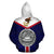 American Samoa Zip up Hoodie American Samoa Flag Seal - Polynesian Pride