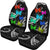 Hawaii Polynesian Butterflies Car Seat Covers Universal Fit Black - Polynesian Pride