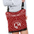 Tonga Personalised Crossbody Boho Handbag - Tonga Seal With Polynesian Tattoo Style (Red) - Polynesian Pride