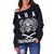 American Samoa Polynesian Women's Off Shoulder Sweater - Aua Paepaeulupo'o - Polynesian Pride