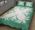 Hawaiian Quilt Bed Set Royal Pattern - Seafoarm - A2 Style - Polynesian Pride