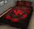 Hawaii Kanaka Turtle Hibiscus Polynesian Quilt Bed Set - Anthea Style Red - Polynesian Pride