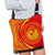 Hawaii Crossbody Boho Handbag Coat Of Arms Polynesian - Circle Style Red And Yellow - Polynesian Pride