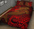 Samoa Quilt Bed Set - Red Shark Polynesian Tattoo - Polynesian Pride