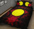 Palau Polynesian Quilt Bed Set Hibiscus Red - Polynesian Pride