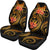 Guam Polynesian Car Seat Covers - Gold Plumeria - Polynesian Pride